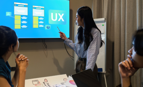 UI/UX Design course illustration